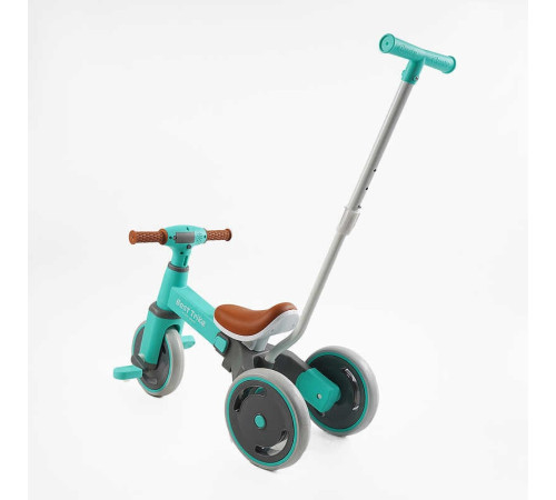 Велосипед 3-х кол. Best Trike LB-10360 (1) матеріал рами нейлон, колеса передні 10``, задні 8``, батьківська ручка, в коробці Велосипед 3-х кол. Best Trike LB-10360 (1) матеріал рами нейлон, колеса передні 10``, задні 8``, батьківська ручка, в коробці