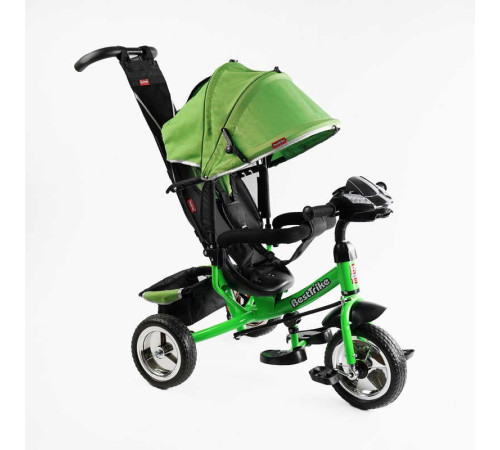 Велосипед 3-х колісний 69-067 Best Trike (1) КОЛЕСО ПІНА, d=25см переднє, d=20см задні, фара музична, USB, Bluetooth, в коробці Велосипед 3-х колісний 69-067 Best Trike (1) КОЛЕСО ПІНА, d=25см переднє, d=20см задні, фара музична, USB, Bluetooth, в коробці