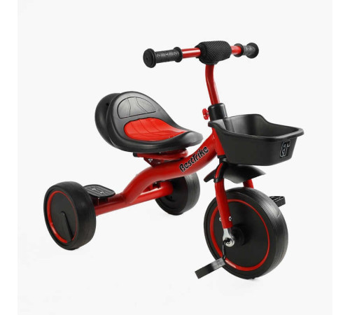 Велосипед 3-х колісний BS-44105 "Best Trike" (1) колеса EVA переднє 10’’, заднє 8’’, сталева рама, УКР.ОЗВУЧУВАННЯ, світло, кошик, в коробці Велосипед 3-х колісний BS-44105 "Best Trike" (1) колеса EVA переднє 10’’, заднє 8’’, сталева рама, УКР.ОЗВУЧУВАННЯ, світло, кошик, в коробці