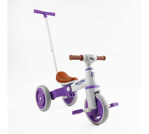 Велосипед 3-х кол. Best Trike LB-10571 (1) матеріал рами нейлон, колеса передні 10``, задні 8``, батьківська ручка, в коробці Велосипед 3-х кол. Best Trike LB-10571 (1) матеріал рами нейлон, колеса передні 10``, задні 8``, батьківська ручка, в коробці