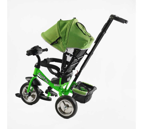 Велосипед 3-х колісний 69-067 Best Trike (1) КОЛЕСО ПІНА, d=25см переднє, d=20см задні, фара музична, USB, Bluetooth, в коробці Велосипед 3-х колісний 69-067 Best Trike (1) КОЛЕСО ПІНА, d=25см переднє, d=20см задні, фара музична, USB, Bluetooth, в коробці
