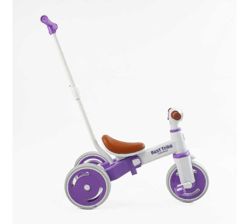 Велосипед 3-х кол. Best Trike LB-10571 (1) матеріал рами нейлон, колеса передні 10``, задні 8``, батьківська ручка, в коробці Велосипед 3-х кол. Best Trike LB-10571 (1) матеріал рами нейлон, колеса передні 10``, задні 8``, батьківська ручка, в коробці