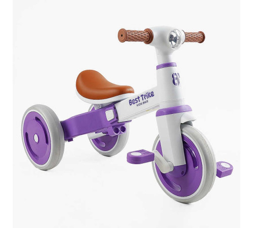 Велосипед 3-х кол. Best Trike LB-10571 (1) матеріал рами нейлон, колеса передні 10``, задні 8``, батьківська ручка, в коробці Велосипед 3-х кол. Best Trike LB-10571 (1) матеріал рами нейлон, колеса передні 10``, задні 8``, батьківська ручка, в коробці