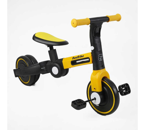 Велосипед 3-х колісний BS-32260 "Best Trike" (1) колеса EVA переднє 8’’, заднє 6’’, нейлонова рама, підсвічування, кошик, в коробці Велосипед 3-х колісний BS-32260 "Best Trike" (1) колеса EVA переднє 8’’, заднє 6’’, нейлонова рама, підсвічування, кошик, в коробці