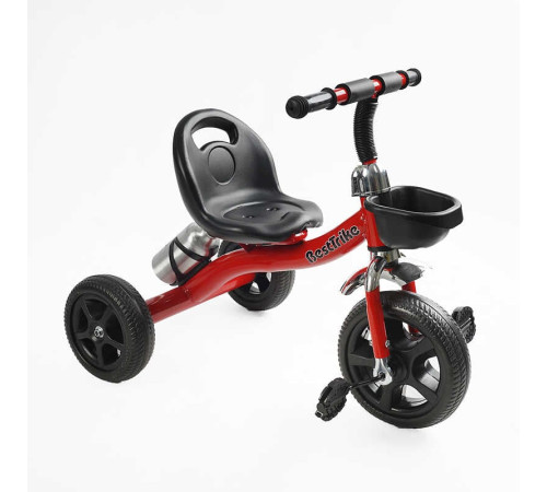 Велосипед 3-х колісний BS-12190 "Best Trike" (1) сталева рама, колеса EVA, переднє d=10’’, заднє d=8’’, кошик, бутилочка, в коробці Велосипед 3-х колісний BS-12190 "Best Trike" (1) сталева рама, колеса EVA, переднє d=10’’, заднє d=8’’, кошик, бутилочка, в коробці