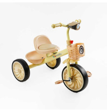 Велосипед 3-х колісний BS-33260 "Best Trike" (1) колеса EVA переднє 12’’, заднє 10’’, сталева рама, УКР. ОЗВУЧУВАННЯ, світло, 2 кошики, в коробці