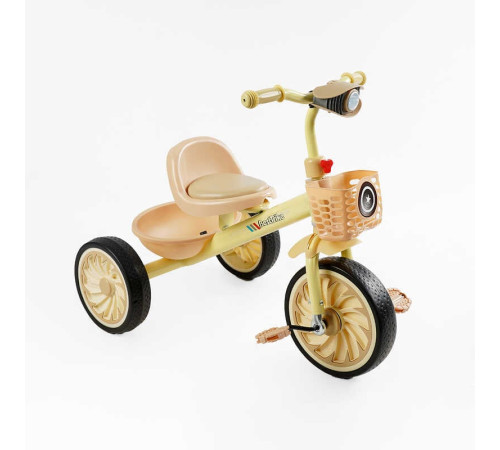 Велосипед 3-х колісний BS-33260 "Best Trike" (1) колеса EVA переднє 12’’, заднє 10’’, сталева рама, УКР. ОЗВУЧУВАННЯ, світло, 2 кошики, в коробці Велосипед 3-х колісний BS-33260 "Best Trike" (1) колеса EVA переднє 12’’, заднє 10’’, сталева рама, УКР. ОЗВУЧУВАННЯ, світло, 2 кошики, в коробці