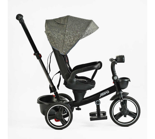 Велосипед 9155 / 318-82 BestTrike "Marco" (1) поворотне сидіння, складне кермо, колеса з прогумованим PU, кошик, телескопічна ручка, фара музична Велосипед 9155 / 318-82 BestTrike "Marco" (1) поворотне сидіння, складне кермо, колеса з прогумованим PU, кошик, телескопічна ручка, фара музична