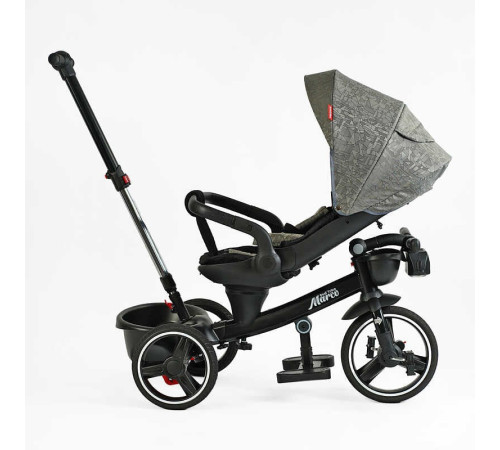 Велосипед 9155 / 318-82 BestTrike "Marco" (1) поворотне сидіння, складне кермо, колеса з прогумованим PU, кошик, телескопічна ручка, фара музична Велосипед 9155 / 318-82 BestTrike "Marco" (1) поворотне сидіння, складне кермо, колеса з прогумованим PU, кошик, телескопічна ручка, фара музична