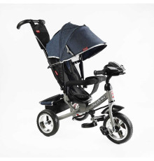 Велосипед 3-х колісний 6588 / 60-714 Best Trike (1) КОЛЕСО ПІНА, d=25см переднє, d=20см задні, фара музична, USB, Bluetooth, в коробці