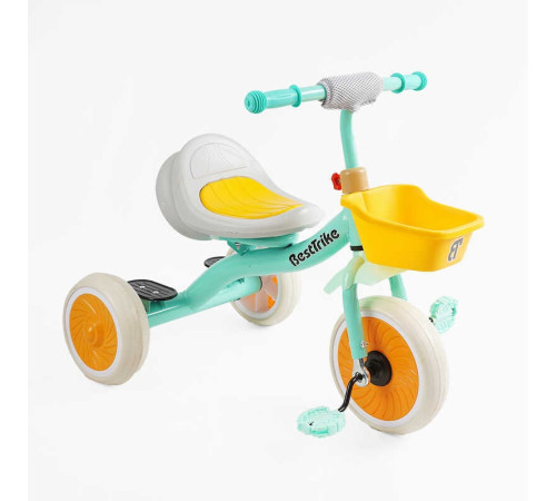 Велосипед 3-х колісний BS-49151 "Best Trike" (1) колеса EVA переднє 10’’, заднє 8’’, сталева рама, УКР.ОЗВУЧУВАННЯ, світло, кошик, в коробці Велосипед 3-х колісний BS-49151 "Best Trike" (1) колеса EVA переднє 10’’, заднє 8’’, сталева рама, УКР.ОЗВУЧУВАННЯ, світло, кошик, в коробці