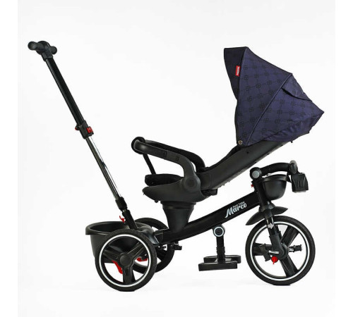 Велосипед 9155 / 331-09 BestTrike "Marco" (1) поворотне сидіння, складне кермо, колеса з прогумованим PU, кошик, телескопічна ручка, фара музична Велосипед 9155 / 331-09 BestTrike "Marco" (1) поворотне сидіння, складне кермо, колеса з прогумованим PU, кошик, телескопічна ручка, фара музична