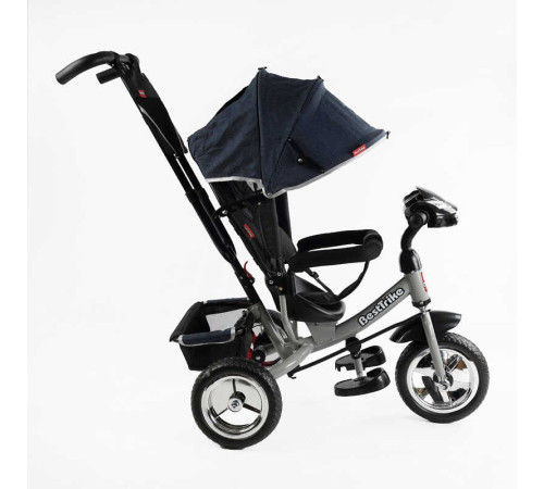 Велосипед 3-х колісний 6588 / 60-714 Best Trike (1) КОЛЕСО ПІНА, d=25см переднє, d=20см задні, фара музична, USB, Bluetooth, в коробці Велосипед 3-х колісний 6588 / 60-714 Best Trike (1) КОЛЕСО ПІНА, d=25см переднє, d=20см задні, фара музична, USB, Bluetooth, в коробці