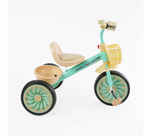 Велосипед 3-х колісний BS-33461 "Best Trike" (1) колеса EVA переднє 12’’, заднє 10’’, сталева рама, УКР. ОЗВУЧУВАННЯ, світло, 2 кошики, в коробці Велосипед 3-х колісний BS-33461 "Best Trike" (1) колеса EVA переднє 12’’, заднє 10’’, сталева рама, УКР. ОЗВУЧУВАННЯ, світло, 2 кошики, в коробці