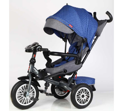 Велосипед 3-х кол. 8066 / 608-70 BestTrike "Perfetto" (1) поворотне сидіння, колеса гумові безкамерні, кошик, фара музична, USB, Bluetooth, в коробці Велосипед 3-х кол. 8066 / 608-70 BestTrike "Perfetto" (1) поворотне сидіння, колеса гумові безкамерні, кошик, фара музична, USB, Bluetooth, в коробці