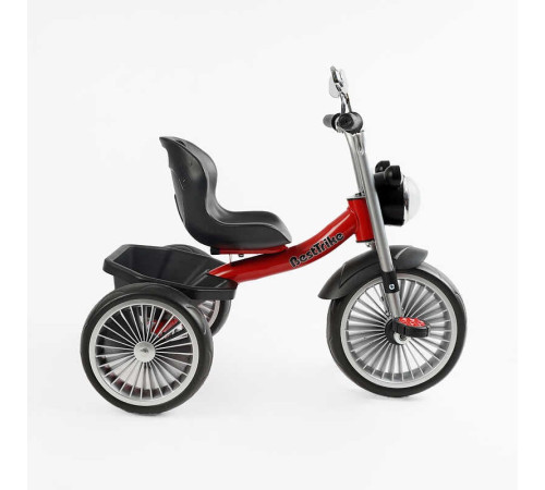 Велосипед 3-х колісний BS-69116 "Best Trike" (1) колеса EVA переднє 10’’, заднє 8’’, сталева рама, УКР. ОЗВУЧУВАННЯ, кошик, в коробці Велосипед 3-х колісний BS-69116 "Best Trike" (1) колеса EVA переднє 10’’, заднє 8’’, сталева рама, УКР. ОЗВУЧУВАННЯ, кошик, в коробці