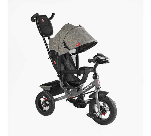 Велосипед 3390 - 35-723 Best Trike (1) НАДУВНІ КОЛЕСА d=29см. переднє, d = 26см. задні, ФАРА З USB, пульт Велосипед 3390 - 35-723 Best Trike (1) НАДУВНІ КОЛЕСА d=29см. переднє, d = 26см. задні, ФАРА З USB, пульт