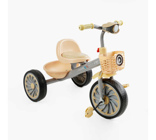 Велосипед 3-х колісний BS-35761 "Best Trike" (1) колеса EVA переднє 12’’, заднє 10’’, сталева рама, УКР. ОЗВУЧУВАННЯ, світло, 2 кошики, в коробці Велосипед 3-х колісний BS-35761 "Best Trike" (1) колеса EVA переднє 12’’, заднє 10’’, сталева рама, УКР. ОЗВУЧУВАННЯ, світло, 2 кошики, в коробці