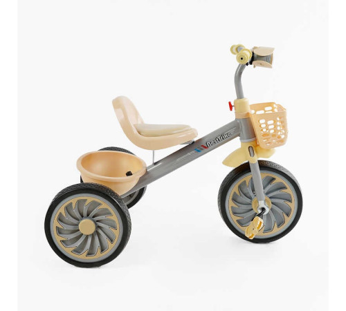 Велосипед 3-х колісний BS-35761 "Best Trike" (1) колеса EVA переднє 12’’, заднє 10’’, сталева рама, УКР. ОЗВУЧУВАННЯ, світло, 2 кошики, в коробці Велосипед 3-х колісний BS-35761 "Best Trike" (1) колеса EVA переднє 12’’, заднє 10’’, сталева рама, УКР. ОЗВУЧУВАННЯ, світло, 2 кошики, в коробці