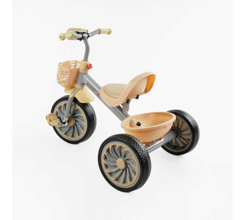 Велосипед 3-х колісний BS-35761 "Best Trike" (1) колеса EVA переднє 12’’, заднє 10’’, сталева рама, УКР. ОЗВУЧУВАННЯ, світло, 2 кошики, в коробці Велосипед 3-х колісний BS-35761 "Best Trike" (1) колеса EVA переднє 12’’, заднє 10’’, сталева рама, УКР. ОЗВУЧУВАННЯ, світло, 2 кошики, в коробці