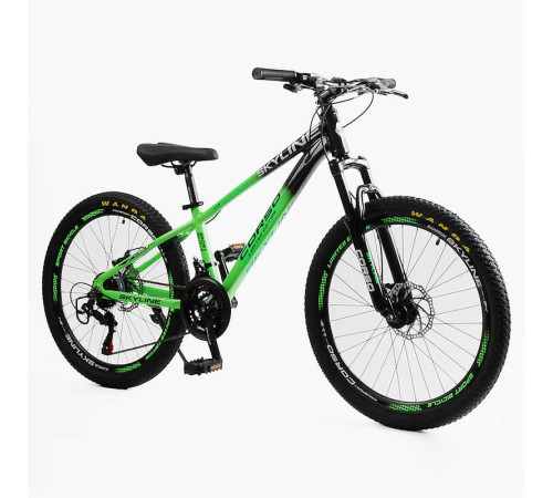 Велосипед Спортивний Corso «SKYLINE» 24" дюймів SL-30501 Велосипед Спортивний Corso «SKYLINE» 24" дюймів SL-30501