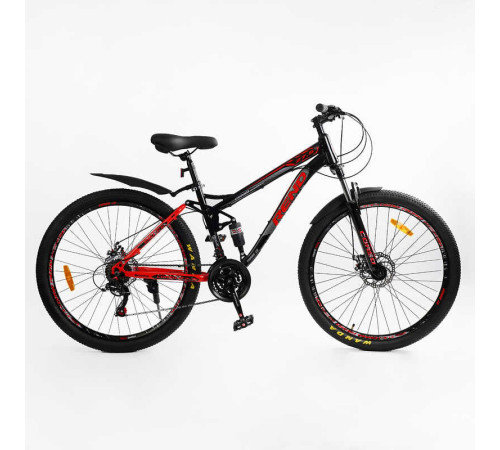 Велосипед Спортивний Corso 27.5" дюймів "Rend" RD-50401 Велосипед Спортивний Corso 27.5" дюймів "Rend" RD-50401
