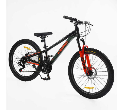 Велоcипед Спортивний Corso «Kord» 24" дюймів KD-63075 – в наличии! Купите сейчас у KAZKOVA
