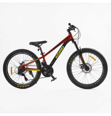 Велоcипед Спортивний Corso «Kord» 24" дюймів KD-74012