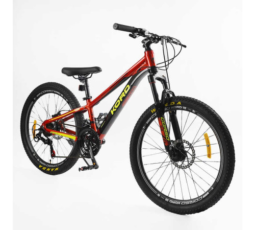 Велоcипед Спортивний Corso «Kord» 24" дюймів KD-74012 – в наличии! Купите сейчас у KAZKOVA