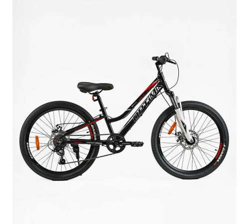 Велосипед Спортивний Corso «OPTIMA» 24" дюйми TM-24114-1 Велосипед Спортивний Corso «OPTIMA» 24" дюйми TM-24114-1