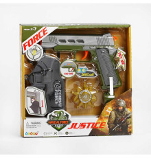 Військовий набір 34660 (72/2) 4 ігрові елементи, підсвічування, звуки, у коробці