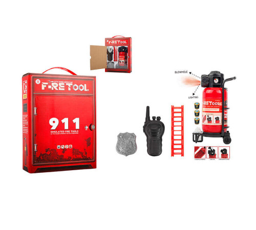 Набір пожежника BB 9017 B (72/2) в коробці
