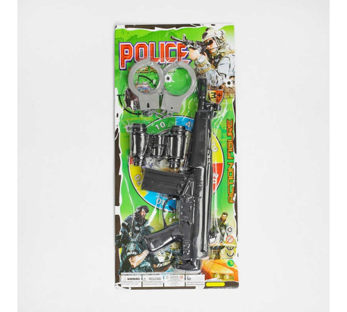 Поліцейський набір 88001 (144/2) автомат, аксесуари, на листі