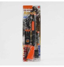 Поліцейський набір A 328 (180/2) автомат, пістолет, патрони на присосці, рація, посвідчення, на листі