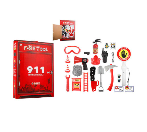 Набір пожежника BB 9020 B (24/2) в коробці