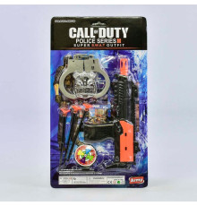 Поліцейський набір 502-32 (240/2) пістолет, наручники, у слюді