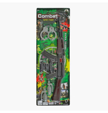 Військовий набір 338-3 /339-3 (96/2) автомат, наручники, гранати, на листі