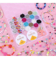 Набір бісеру 610-42 B (120) ліска, ножиці, у боксі