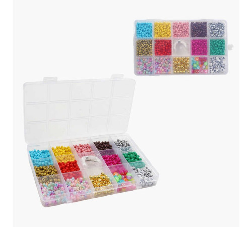 Набір бісеру 1198-36 (120/2) ліска, у боксі