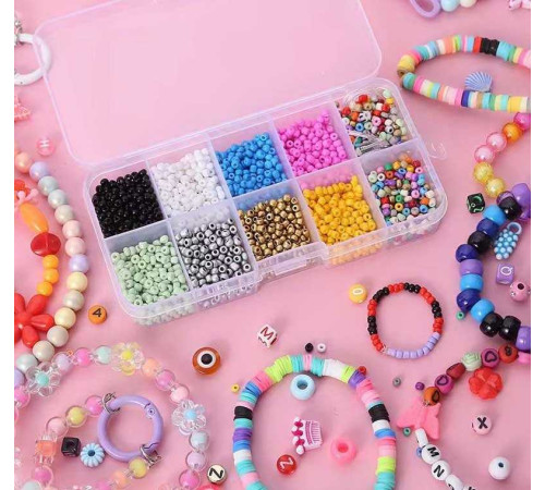 Набір бісеру 610-26 D (360) ліска, у боксі