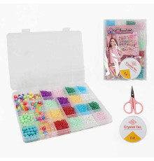 Набір бісеру 610-34 G (120) ножиці, ліска, у боксі