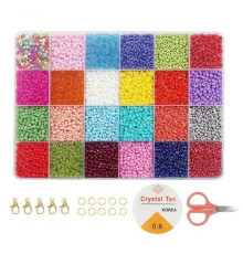 Набір бісеру 1199-70 (96/2) ножиці, ліска, фурнітура, в боксі