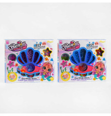 Набір бісеру 338-1045 /1046 (120/2) 2 види, "Мушля", різні види намистин, ниточка, в коробці