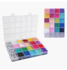 Набір бісеру N 094 F (36/2) ліска, в боксі