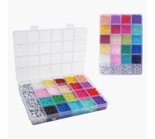 Набір бісеру N 094 F (36/2) ліска, в боксі