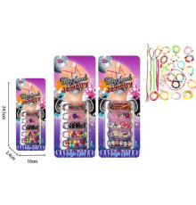 Набір бісеру 22064 (480/2) "Music club", 2 види, намистини, браслет, нитки, на листі