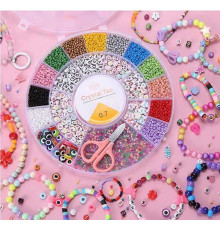 Набір бісеру 610-38 C (240) ножиці, ліска, у боксі