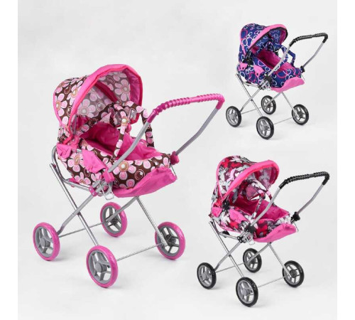 Візок для ляльок 9391 (4) "Melobo", 3 види, алюмінієвий корпус, знімна люлька, в пакеті, ВИДАЄТЬСЯ ТІЛЬКИ МІКС ВИДІВ – в наличии! Купите сейчас у KAZKOVA Візок для ляльок 9391 (4) "Melobo", 3 види, алюмінієвий корпус, знімна люлька, в пакеті, ВИДАЄТЬСЯ ТІЛЬКИ МІКС ВИДІВ – в наличии! Купите сейчас у KAZKOVA