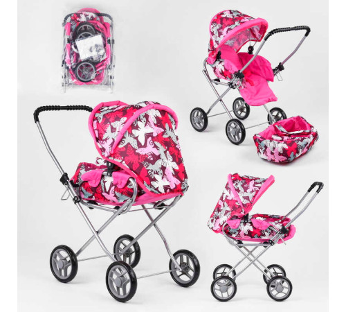 Візок для ляльок 9391 (4) "Melobo", 3 види, алюмінієвий корпус, знімна люлька, в пакеті, ВИДАЄТЬСЯ ТІЛЬКИ МІКС ВИДІВ – в наличии! Купите сейчас у KAZKOVA Візок для ляльок 9391 (4) "Melobo", 3 види, алюмінієвий корпус, знімна люлька, в пакеті, ВИДАЄТЬСЯ ТІЛЬКИ МІКС ВИДІВ – в наличии! Купите сейчас у KAZKOVA
