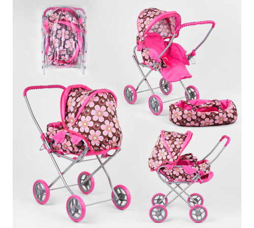 Візок для ляльок 9391 (4) "Melobo", 3 види, алюмінієвий корпус, знімна люлька, в пакеті, ВИДАЄТЬСЯ ТІЛЬКИ МІКС ВИДІВ – в наличии! Купите сейчас у KAZKOVA Візок для ляльок 9391 (4) "Melobo", 3 види, алюмінієвий корпус, знімна люлька, в пакеті, ВИДАЄТЬСЯ ТІЛЬКИ МІКС ВИДІВ – в наличии! Купите сейчас у KAZKOVA